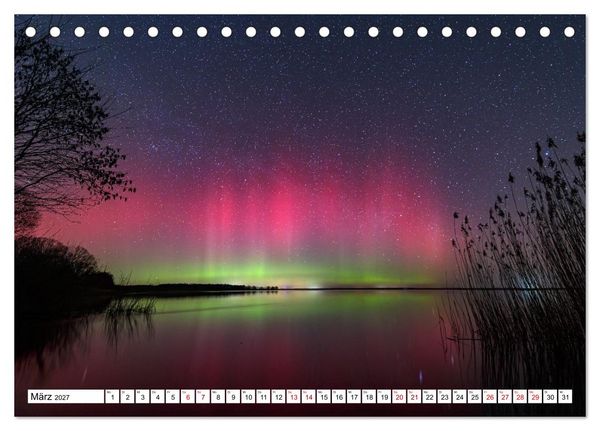 Produktbild: Mystische Momente in Mecklenburg-Vorpommern (Tischkalender 2027 DIN A5 quer), CALVENDO Monatskalender