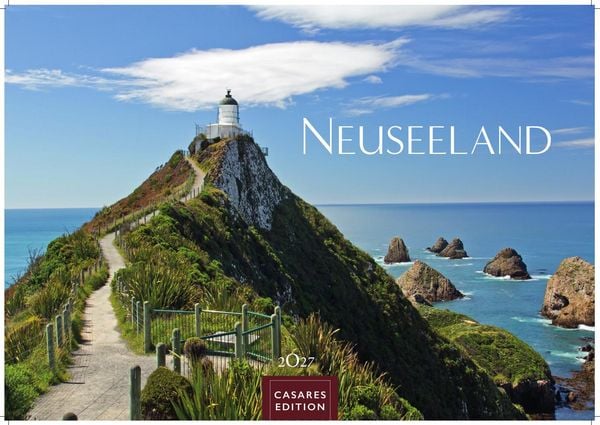Produktbild: Neuseeland Kalender 2027 &ndash; Wandkalender | Fotokalender Ozeanien 24x35cm &ndash; Bildkalender mit atemberaubenden Naturaufnahmen, perfekt f&uuml;r Reisefans & Neuseeland-Liebhaber