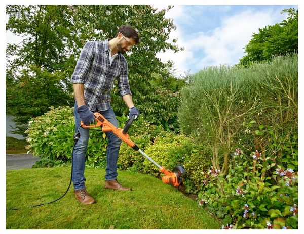 Produktbild: Black & Decker Elektro Rasentrimmer 230V Schnittbreite (max.): 25cm