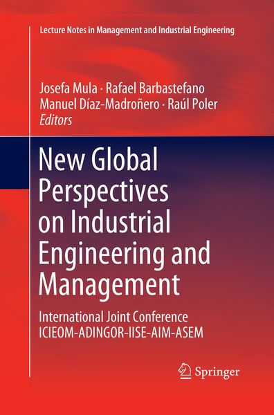 Produktbild: New Global Perspectives on Industrial Engineering and Management