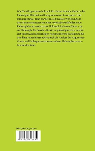 Produktbild: Typische Denkfehler in der Philosophie