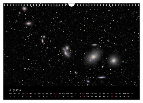 Produktbild: Deepsky (Wall Calendar 2026 DIN A3 landscape), CALVENDO 12 Month Wall Calendar