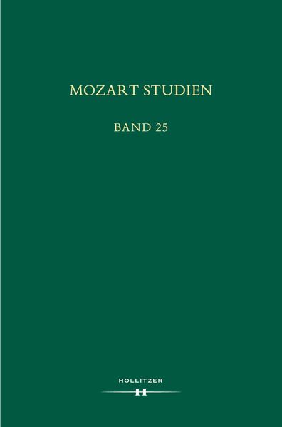 Produktbild: Mozart Studien Band 25