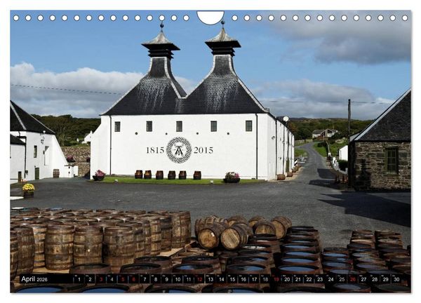 Produktbild: Islay und das "Wasser des Lebens" (Wandkalender 2026 DIN A4 quer), CALVENDO Monatskalender