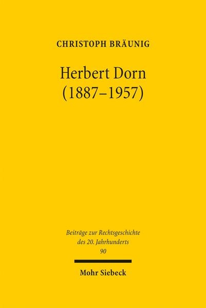 Produktbild: Herbert Dorn (1887-1957)
