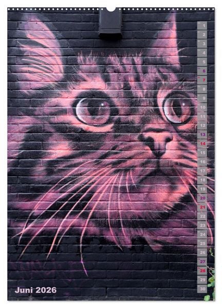 Produktbild: London - Hotspot der Street Art (Wandkalender 2026 DIN A2 hoch), CALVENDO Monatskalender