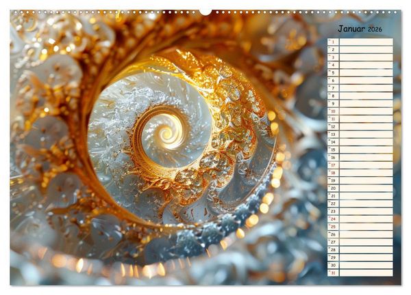 Produktbild: Elegante Wunderwelten (hochwertiger Premium Wandkalender 2026 DIN A2 quer), Kunstdruck in Hochglanz