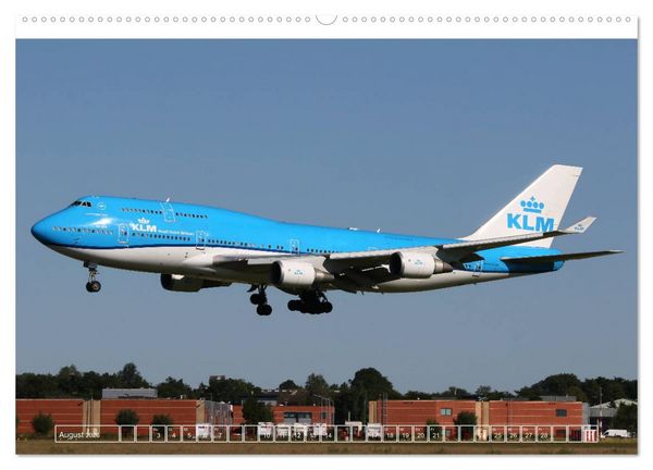 Produktbild: Boeing 747 - die K&ouml;nigin der L&uuml;fte (Wandkalender 2026 DIN A2 quer), CALVENDO Monatskalender