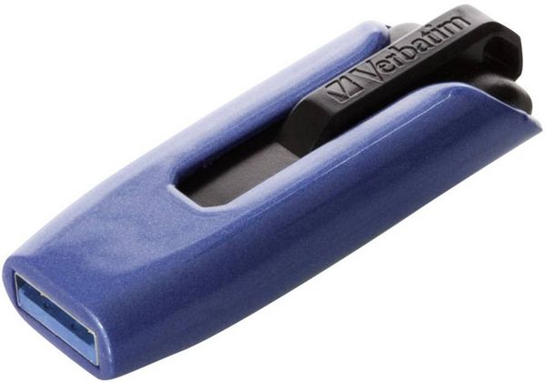 Produktbild: Verbatim V3 Max USB-Stick 64GB Blau 49807 USB-A (USB 3.2 Gen 1)