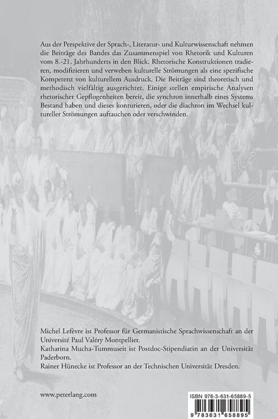 Produktbild: Rhetorik und Kulturen