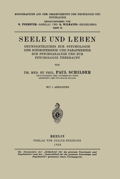 Produktbild: Seele und Leben