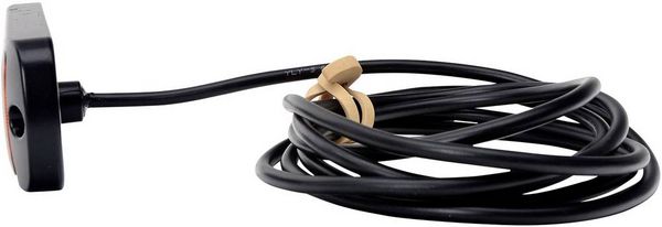 Produktbild: WAS Frontblitzer / Stra&szlig;enr&auml;umer W218 1469 12 V/DC, 24 V/DC &uuml;ber Bordnetz Aufbau, Schraubmontage Orange