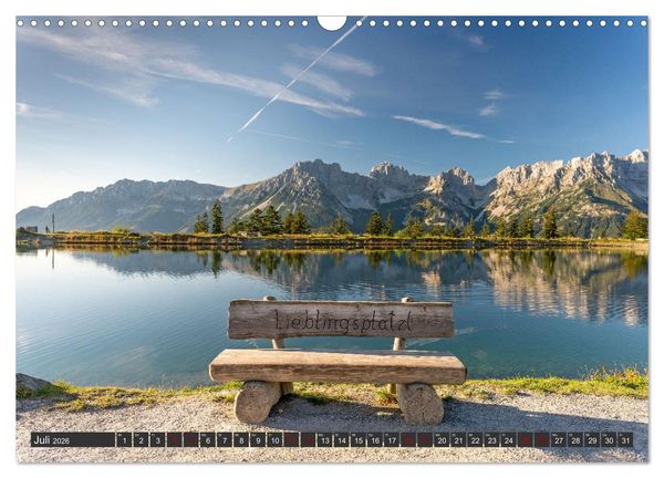 Produktbild: Seen in &Ouml;sterreich (Wandkalender 2026 DIN A3 quer), CALVENDO Monatskalender