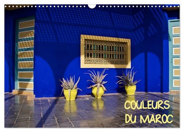 Produktbild: COULEURS DU MAROC (Calendrier mural 2026 DIN A3 vertical), CALVENDO calendrier mensuel