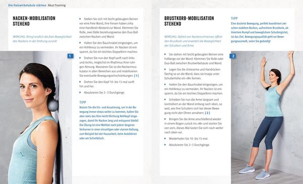 Faszientraining für Rücken und Nacken (mit DVD)