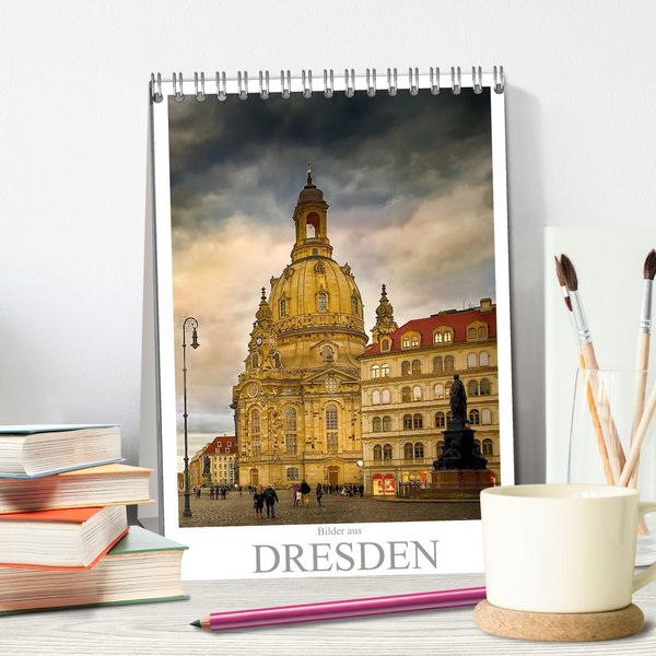 Produktbild: Bilder aus Dresden (Tischkalender 2026 DIN A5 hoch), CALVENDO Monatskalender