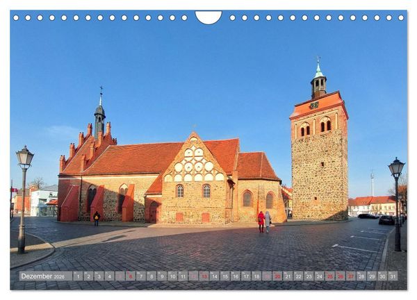 Produktbild: Brandenburg - Luckenwalde - Ein Stadtspaziergang (Wandkalender 2026 DIN A4 quer), CALVENDO Monatskalender