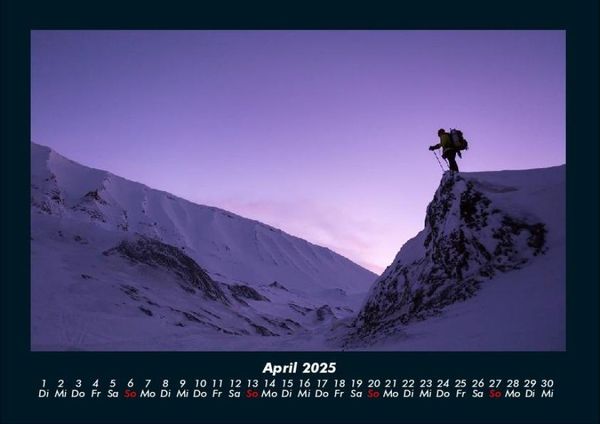 Produktbild: Berge 2025 Fotokalender DIN A4
