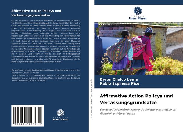 Produktbild: Affirmative Action Policys und Verfassungsgrunds&auml;tze