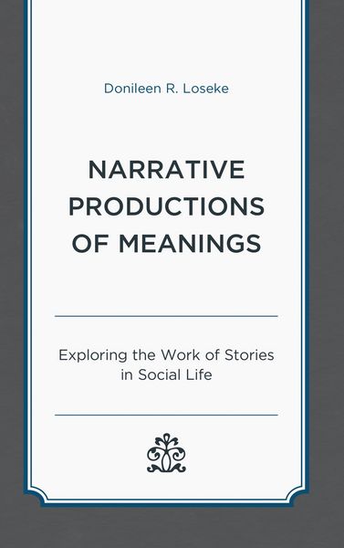 Produktbild: Narrative Productions of Meanings