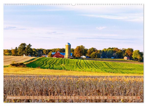Produktbild: Pennsylvania. Die Wiege der USA zwischen Tradition und Moderne (Wandkalender 2026 DIN A2 quer), CALVENDO Monatskalender