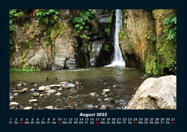 Produktbild: Wasserf&auml;lle 2025 Fotokalender DIN A4