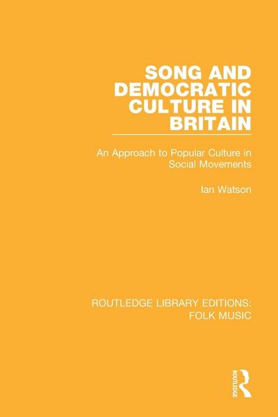 Produktbild: Song and Democratic Culture in Britain