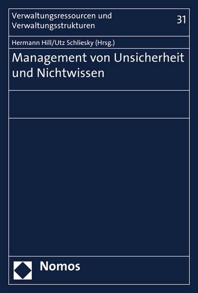 Produktbild: Management von Unsicherheit und Nichtwissen