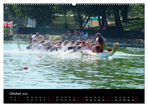Produktbild: Drachenboot - MissionRome (Wandkalender 2026 DIN A2 quer), CALVENDO Monatskalender