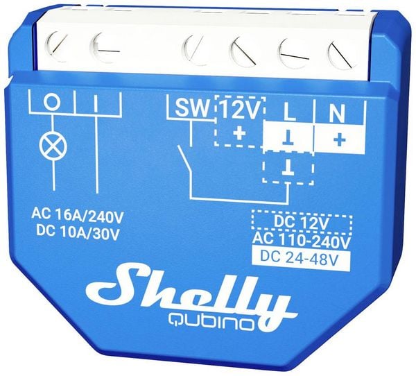 Produktbild: Shelly Qubino Wave 1 Schaltaktor Z-Wave, Z-Wave+