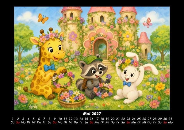 Produktbild: M&auml;rchenhafte Schl&ouml;sser 2027 Fotokalender DIN A3