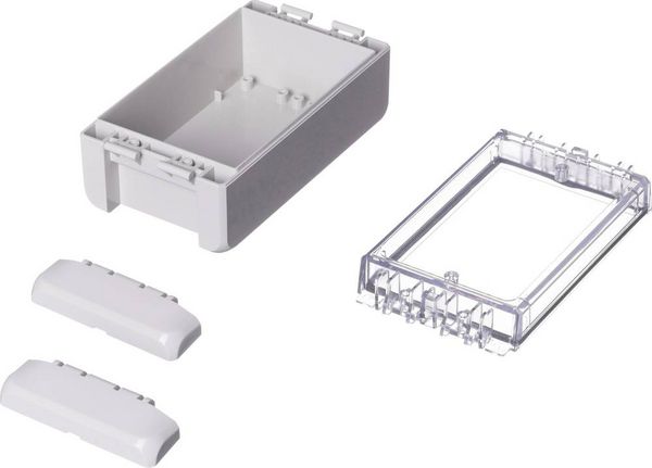 Produktbild: Bopla Bocube B 140806 PC-V0-G-7035 96023125 Outdoor-Geh&auml;use 80 x 151 x 60 Polycarbonat V0 Lichtgrau (RAL 7035) 1 St.
