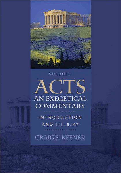 Produktbild: Acts: An Exegetical Commentary - Introduction and 1:1-2:47