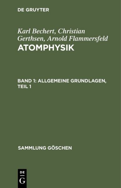 Produktbild: Allgemeine Grundlagen, Teil 1