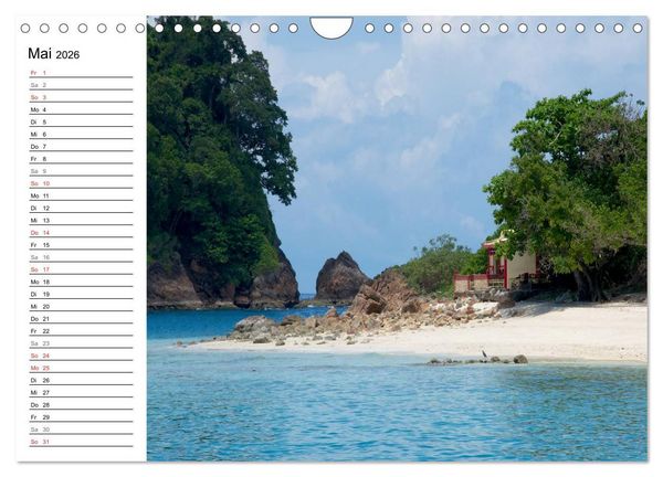 Produktbild: Thailand - Ein bezauberndes K&ouml;nigreich (Wandkalender 2026 DIN A4 quer), CALVENDO Monatskalender