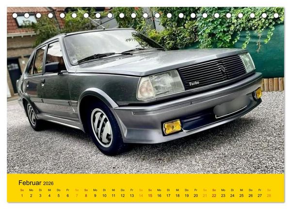 Produktbild: Historische Renault (Tischkalender 2026 DIN A5 quer), CALVENDO Monatskalender