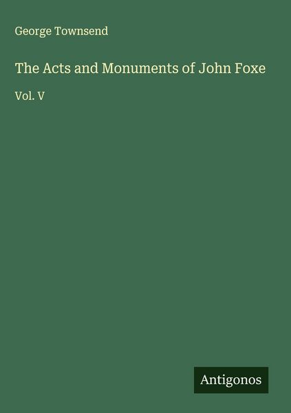 Produktbild: The Acts and Monuments of John Foxe