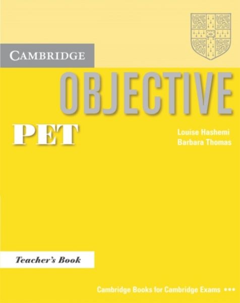 Produktbild: Hashemi, L: Objective PET Teacher's Book