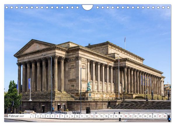 Produktbild: Faszination Liverpool (Wandkalender 2027 DIN A4 quer), CALVENDO Monatskalender