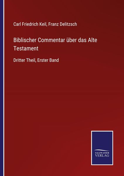 Biblischer Commentar über das Alte Testament, Taschenbuch von , BoD - Books on Demand, 9783752548525