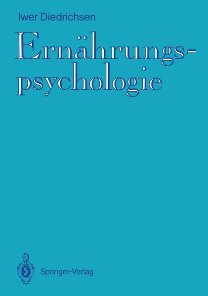 Produktbild: Ern&auml;hrungspsychologie