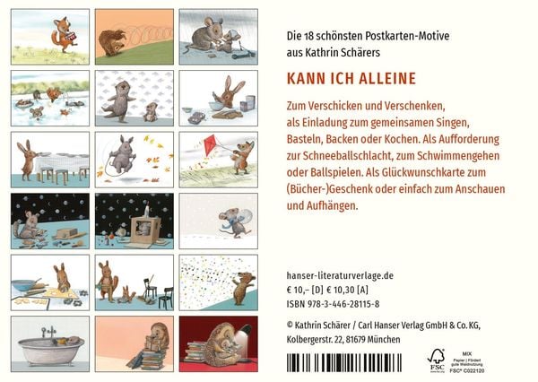 Produktbild: Kann ich alleine! Postkarten-Set