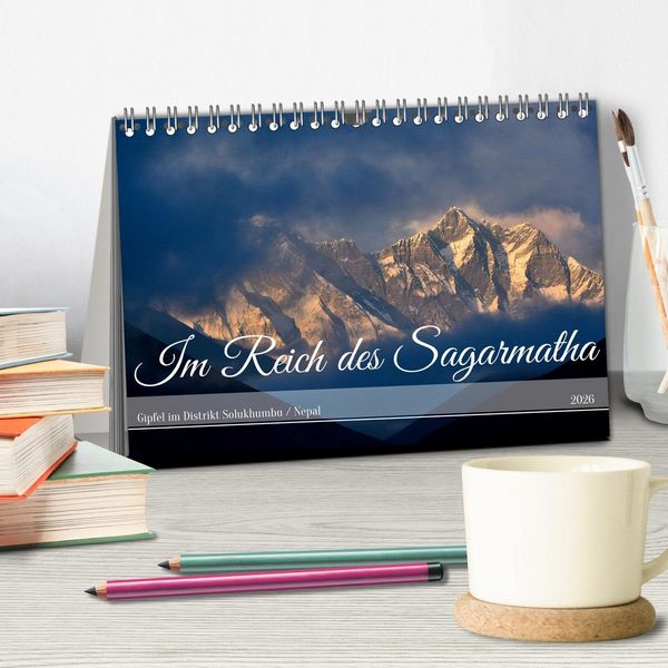 Produktbild: Im Reich des Sagarmatha (Tischkalender 2026 DIN A5 quer), CALVENDO Monatskalender