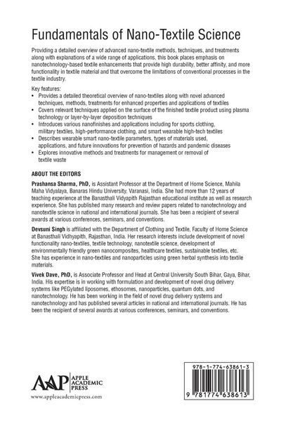 Produktbild: Fundamentals of Nano-Textile Science