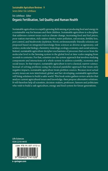 Produktbild: Organic Fertilisation, Soil Quality and Human Health