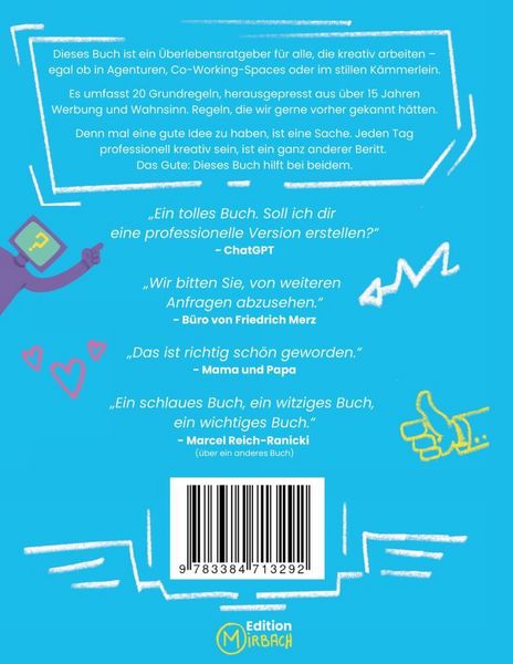 Produktbild: 20 KREATIV-REGELN (gereimt)