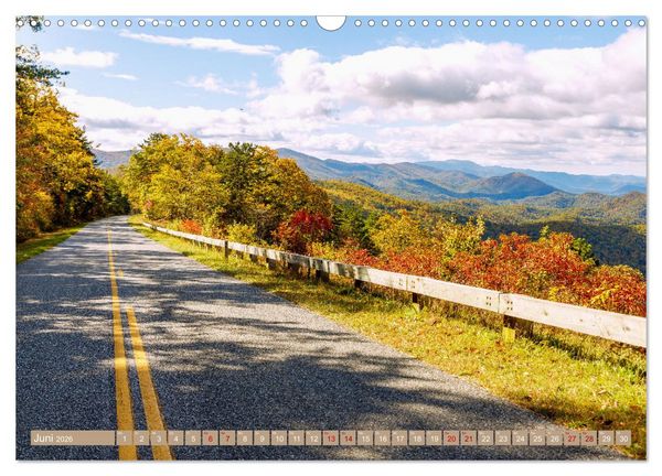 Produktbild: Virginia. Amerikanische Sch&ouml;nheit zwischen K&uuml;ste und Bergen (Wandkalender 2026 DIN A3 quer), CALVENDO Monatskalender