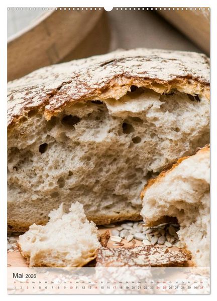 Produktbild: Emotionale Momente: Brot und Kaffee Impressionen (Wandkalender 2026 DIN A2 hoch), CALVENDO Monatskalender