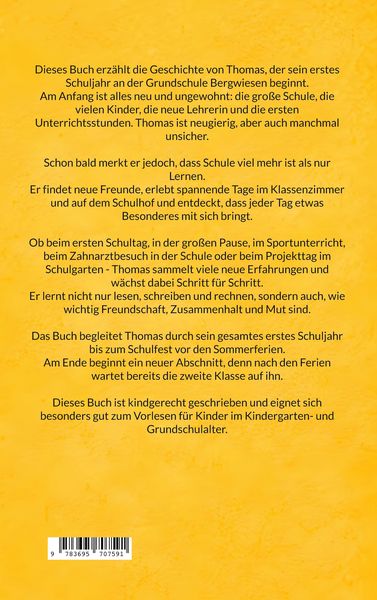 Produktbild: Thomas ein Jahr in der Grundschule