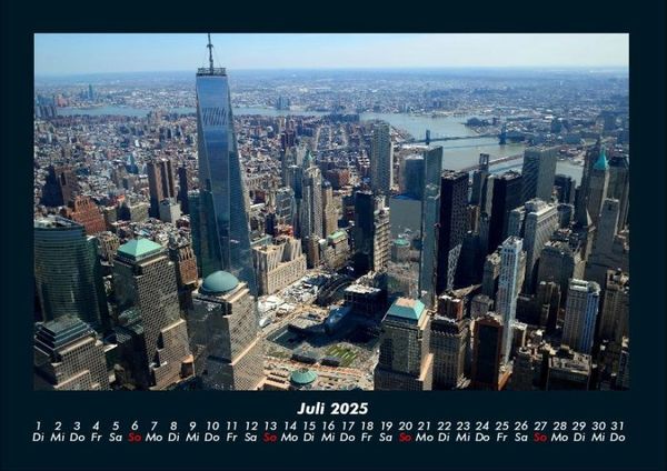 Produktbild: New York 2025 Fotokalender DIN A4
